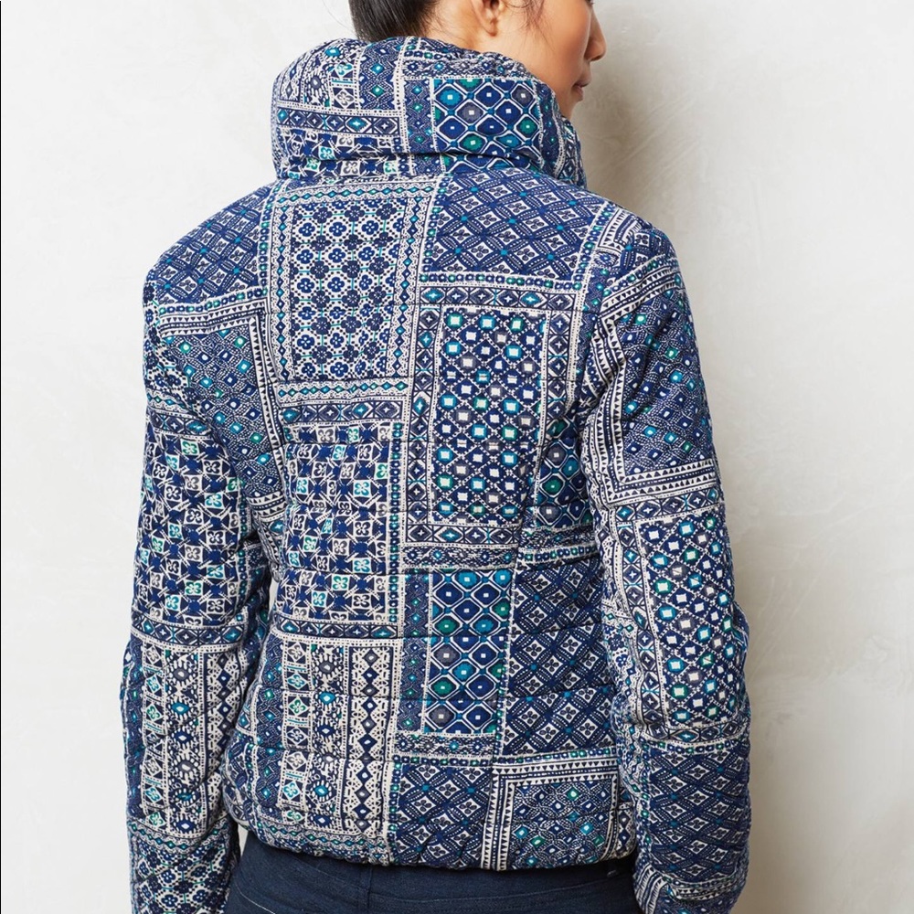 Anthropologie corduroy quilt coat!